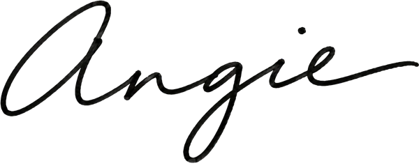 Angie's signature